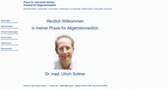 Desktop Screenshot of dr-ulrich-soltner.de